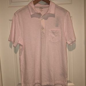Mens Size.Medium J.Crew Pink and White Stripes.